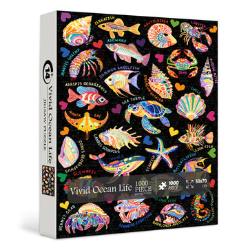 Vivid Ocean Life puzzle puzzle 1000 pezzi